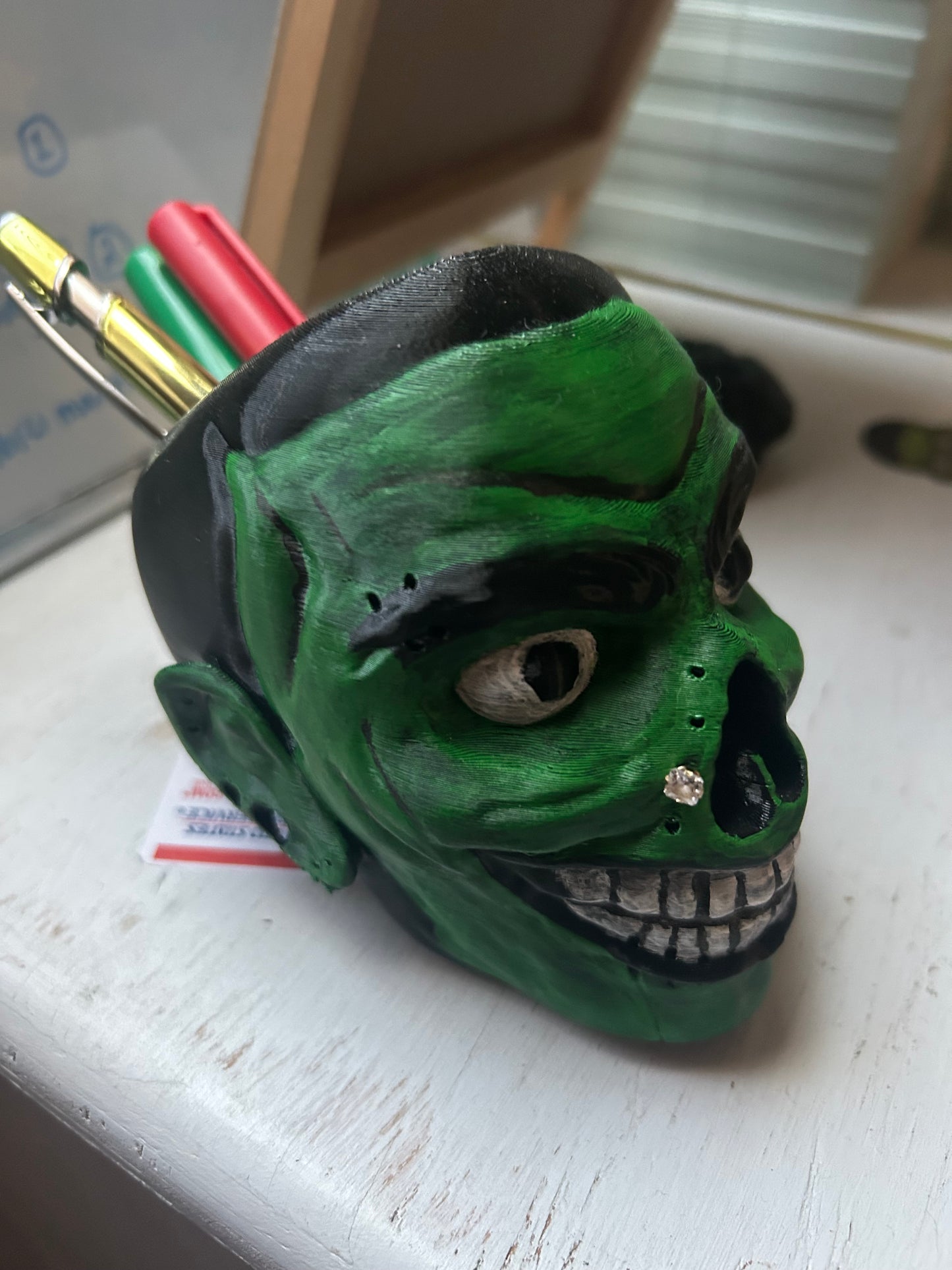 Zombie Head Stash Jar