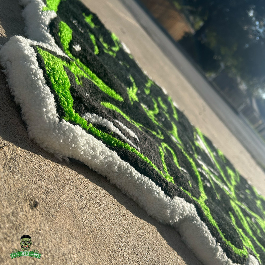 Real Life Zombie Graffiti Rug