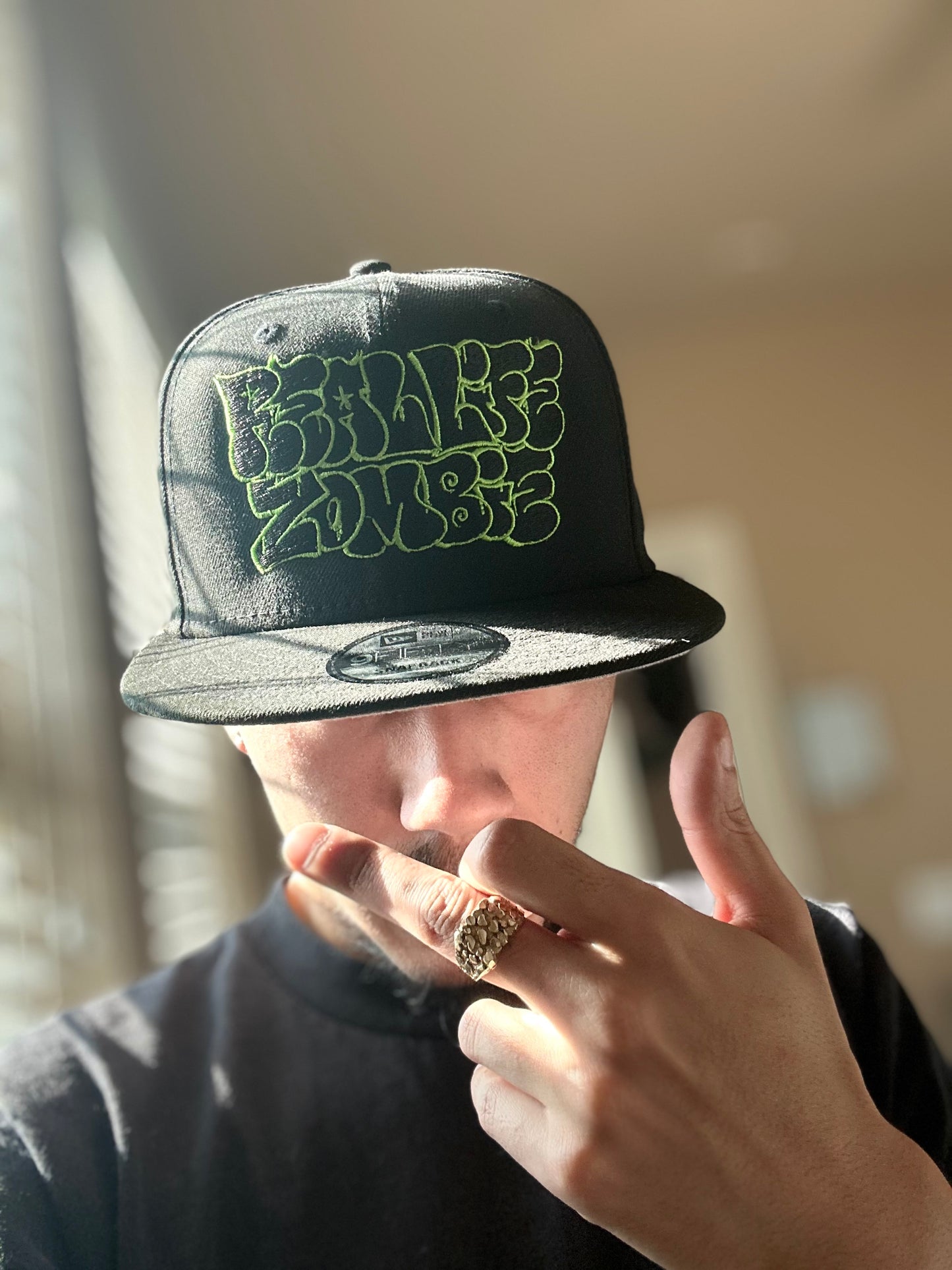 Real Life Zombie graffiti hat