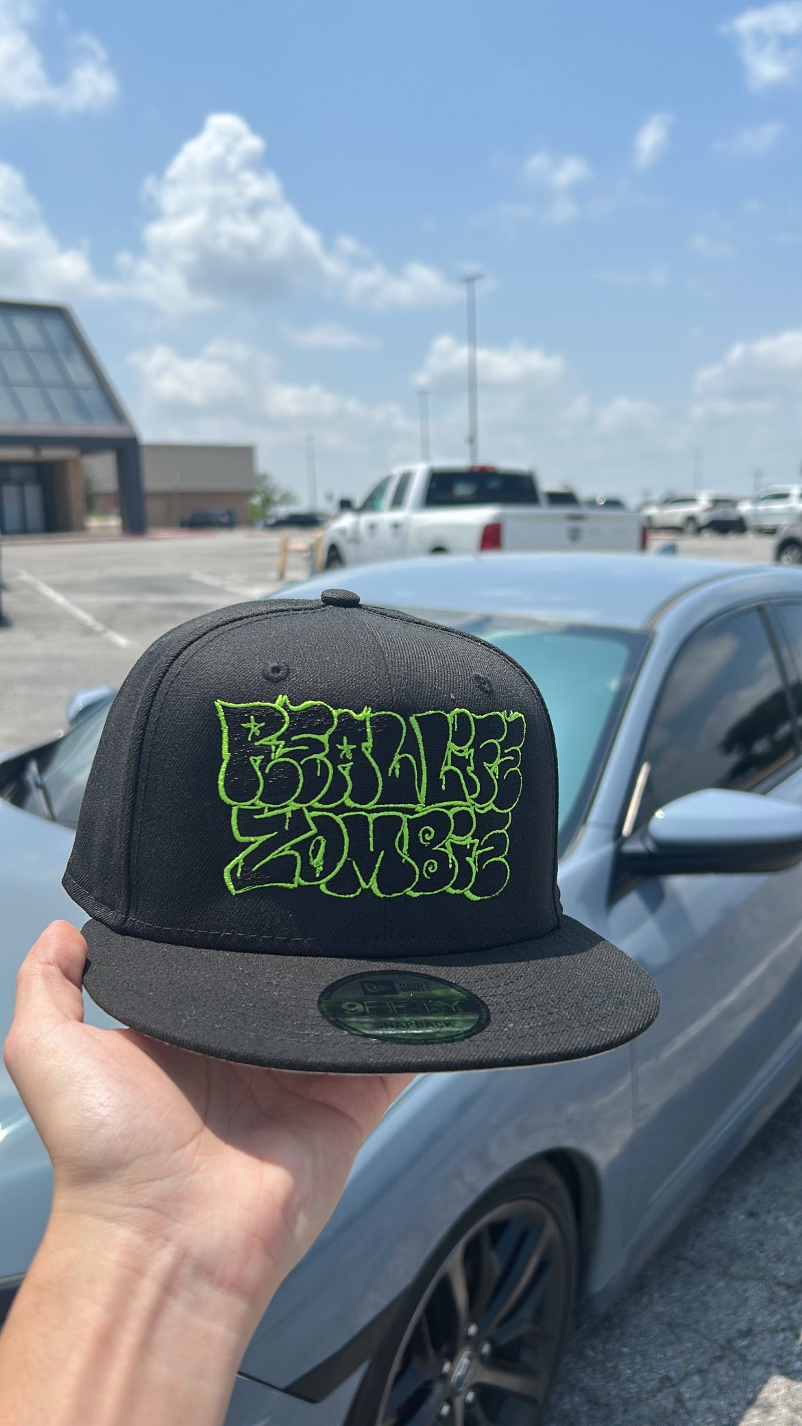 Real Life Zombie graffiti hat